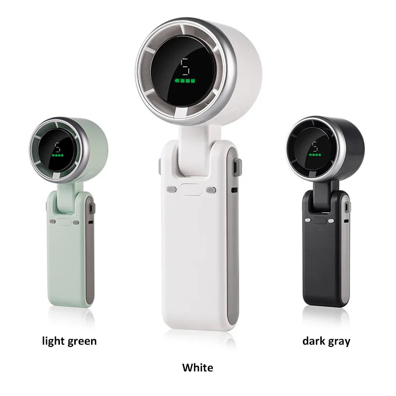 BreezeFlex™ 180° Foldable Turbo Neck Fan - Small But Mighty - Hands-Free Cooling, Anywhere You Go
