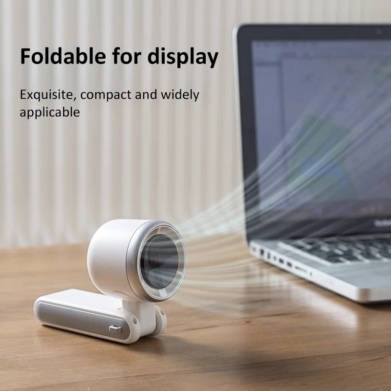 BreezeFlex™ 180° Foldable Turbo Neck Fan - Small But Mighty - Hands-Free Cooling, Anywhere You Go