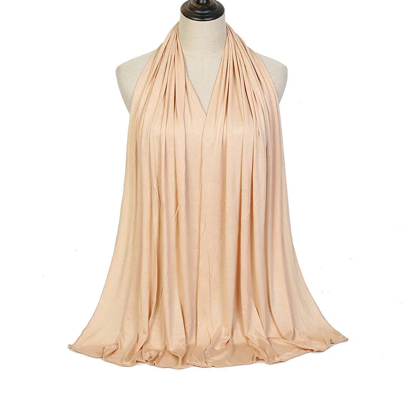 VibrantWrap - 30-Color Modal Jersey Hijab