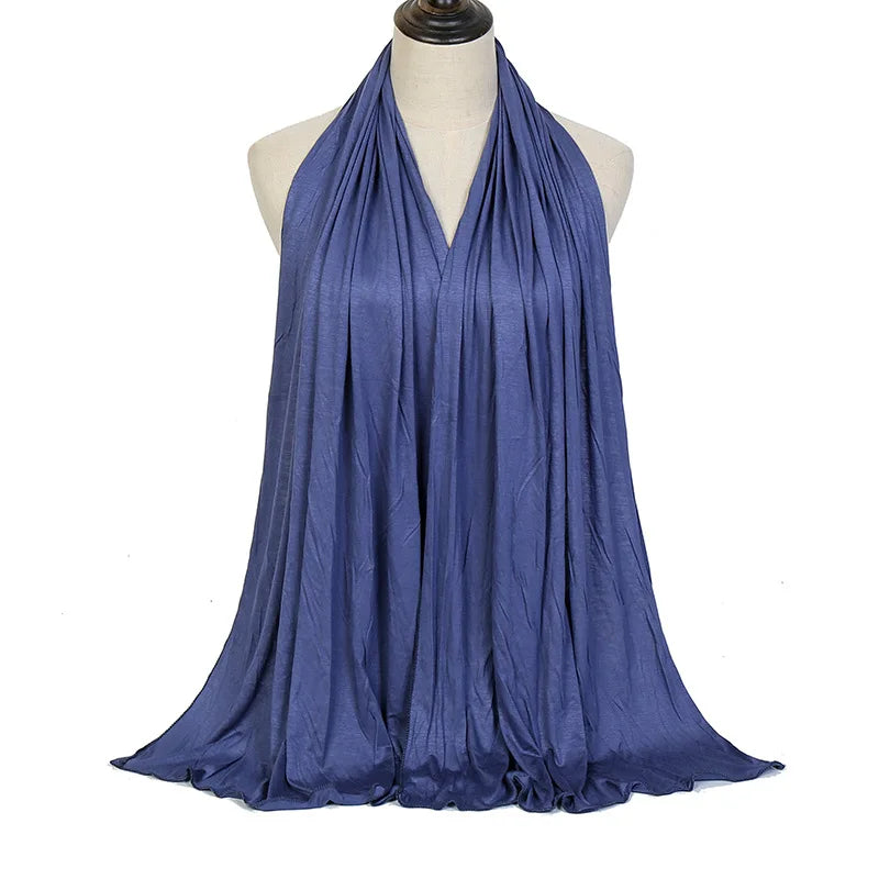 VibrantWrap - 30-Color Modal Jersey Hijab