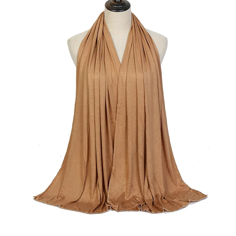 VibrantWrap - 30-Color Modal Jersey Hijab