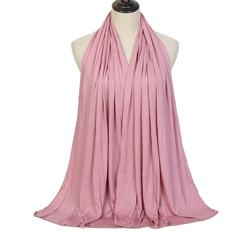 VibrantWrap - 30-Color Modal Jersey Hijab