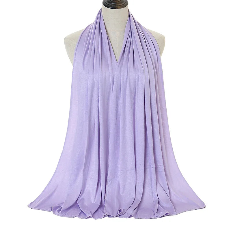 VibrantWrap - 30-Color Modal Jersey Hijab