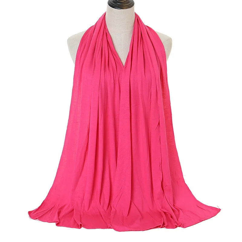 VibrantWrap - 30-Color Modal Jersey Hijab