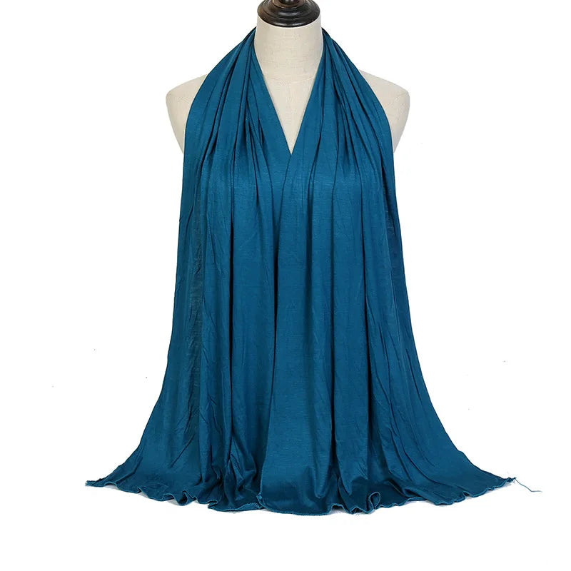 VibrantWrap - 30-Color Modal Jersey Hijab