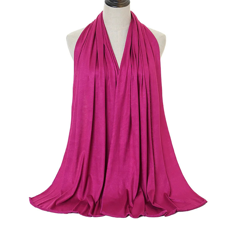 VibrantWrap - 30-Color Modal Jersey Hijab