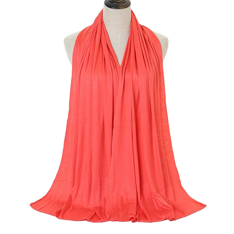 VibrantWrap - 30-Color Modal Jersey Hijab