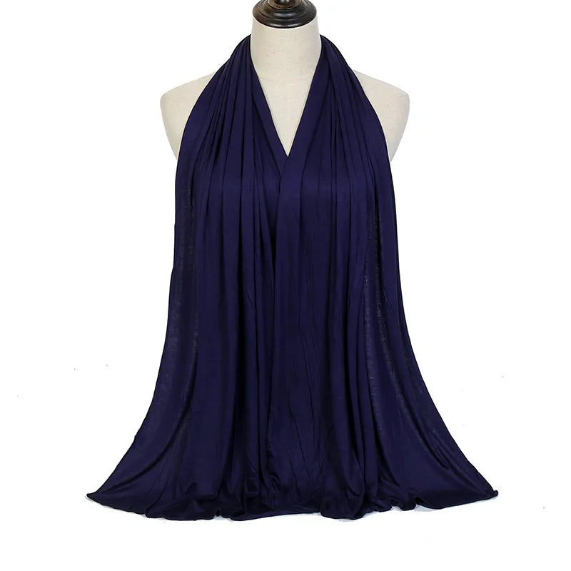 VibrantWrap - 30-Color Modal Jersey Hijab
