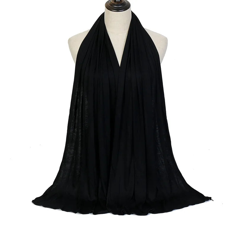 VibrantWrap - 30-Color Modal Jersey Hijab