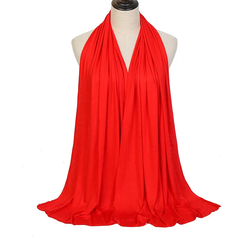 VibrantWrap - 30-Color Modal Jersey Hijab