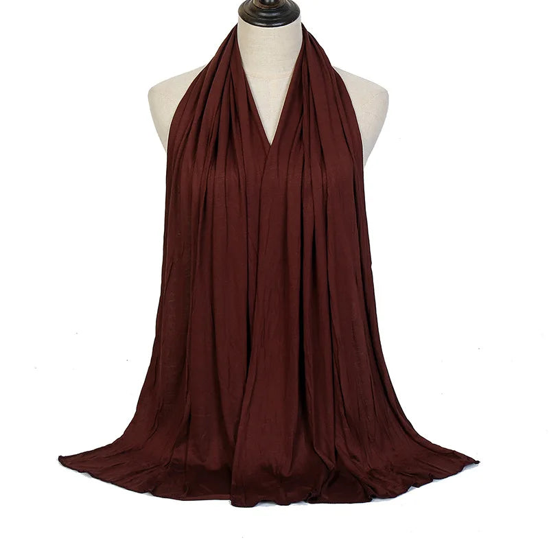 VibrantWrap - 30-Color Modal Jersey Hijab