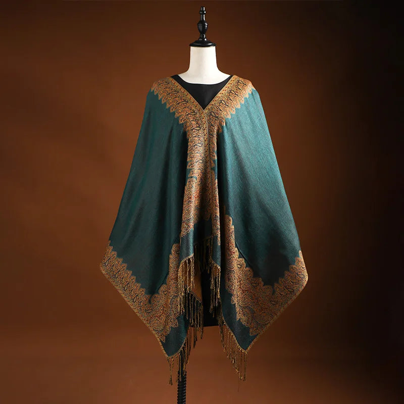 Elegance Paisley Winter Shawl
