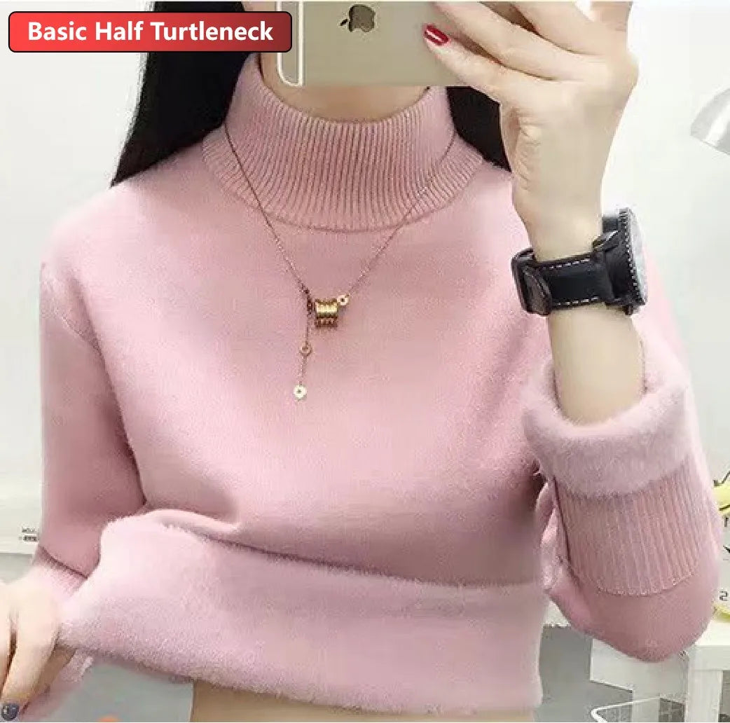 VelvaKnit Luxe Turtleneck