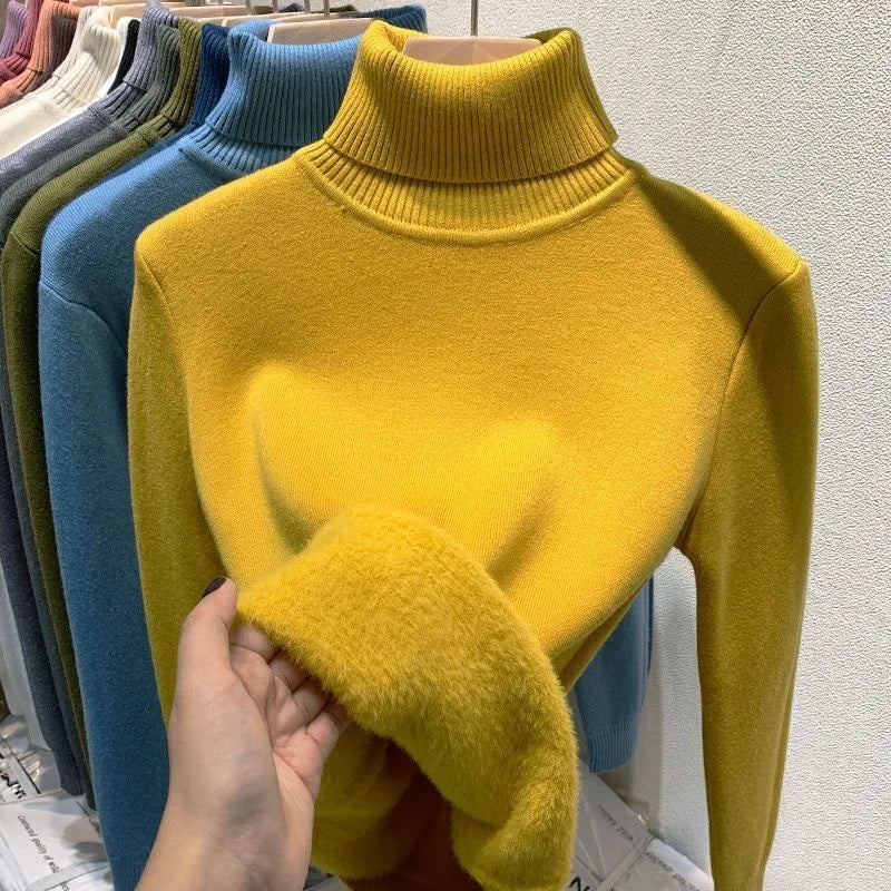 VelvaKnit Luxe Turtleneck