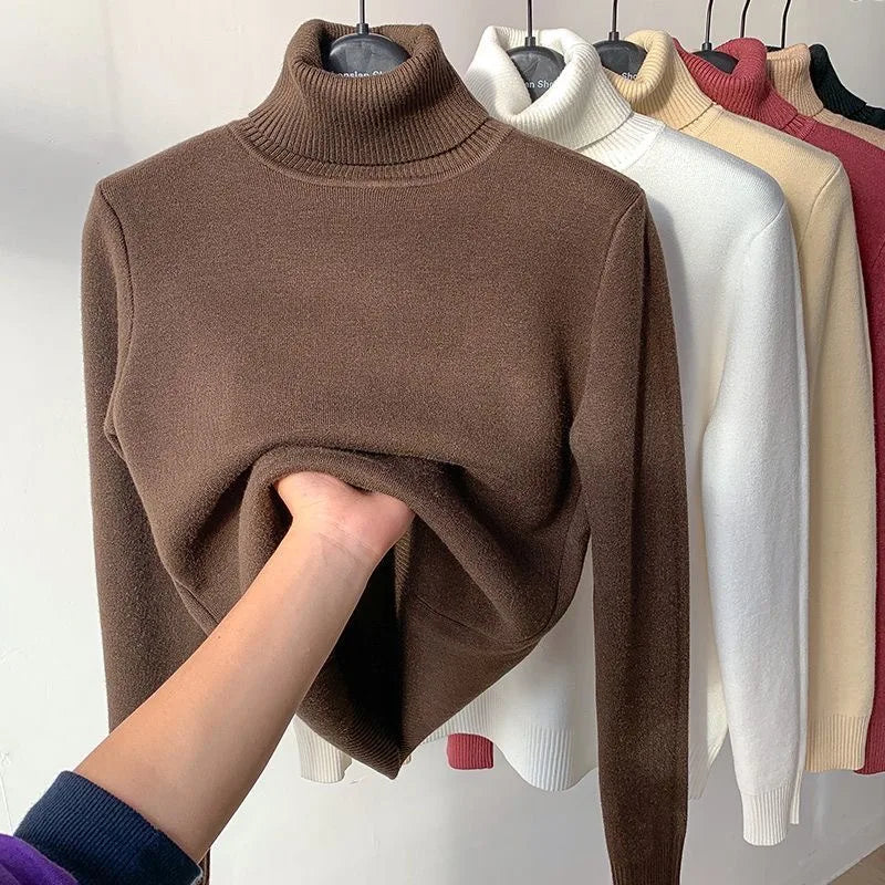 VelvaKnit Luxe Turtleneck