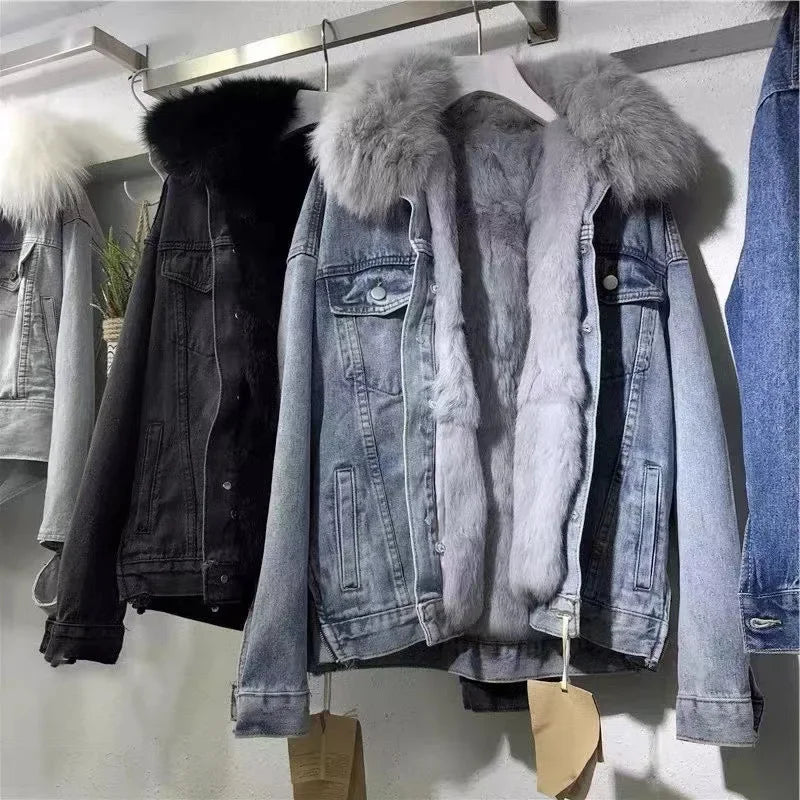 ChillGuard Fleece-Lined Denim Jacket