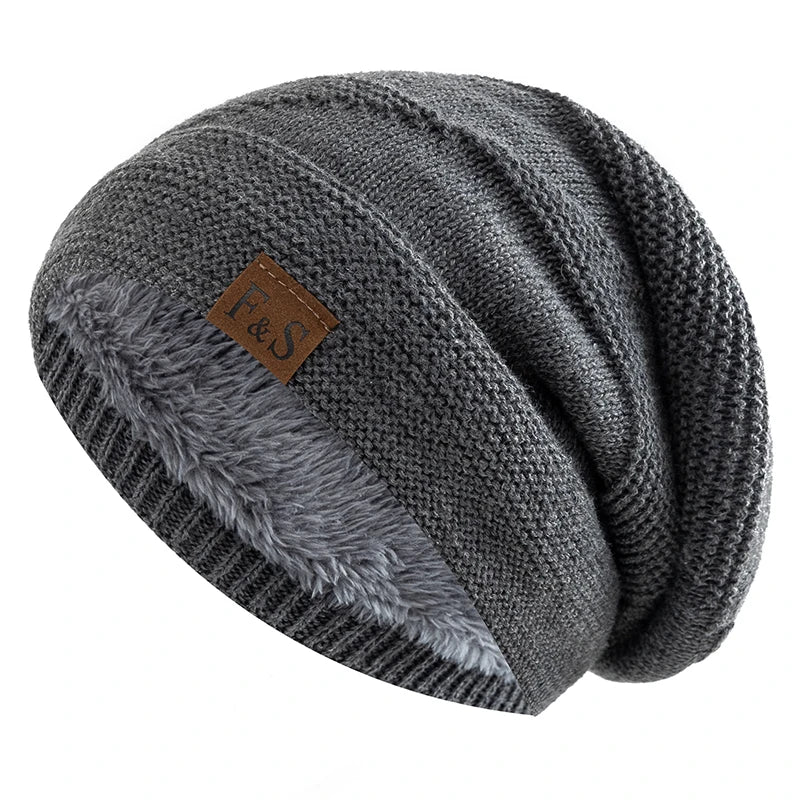 CozyFur - Unisex Slouchy Winter Beanie