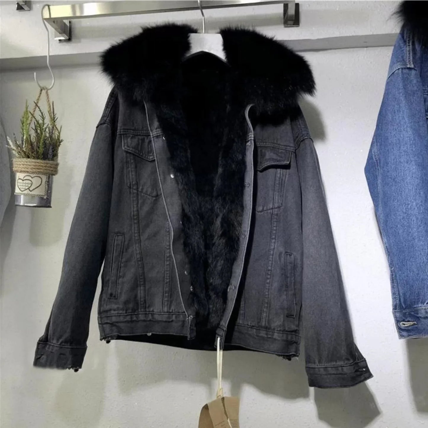 ChillGuard Fleece-Lined Denim Jacket