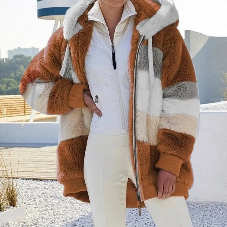 CozyChic Oversized Hooded Jacket