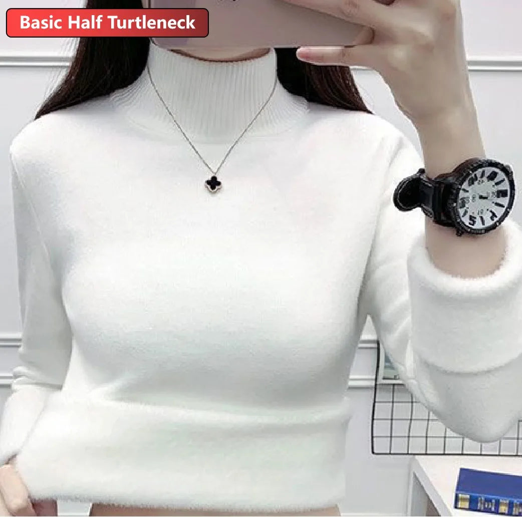 VelvaKnit Luxe Turtleneck
