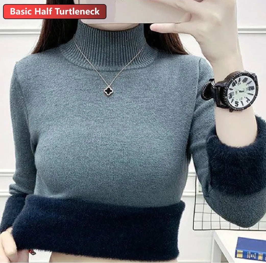 VelvaKnit Luxe Turtleneck