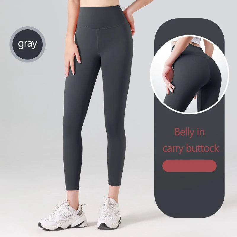 SculptFlex - High-Waist Ribbed Yoga Leggings