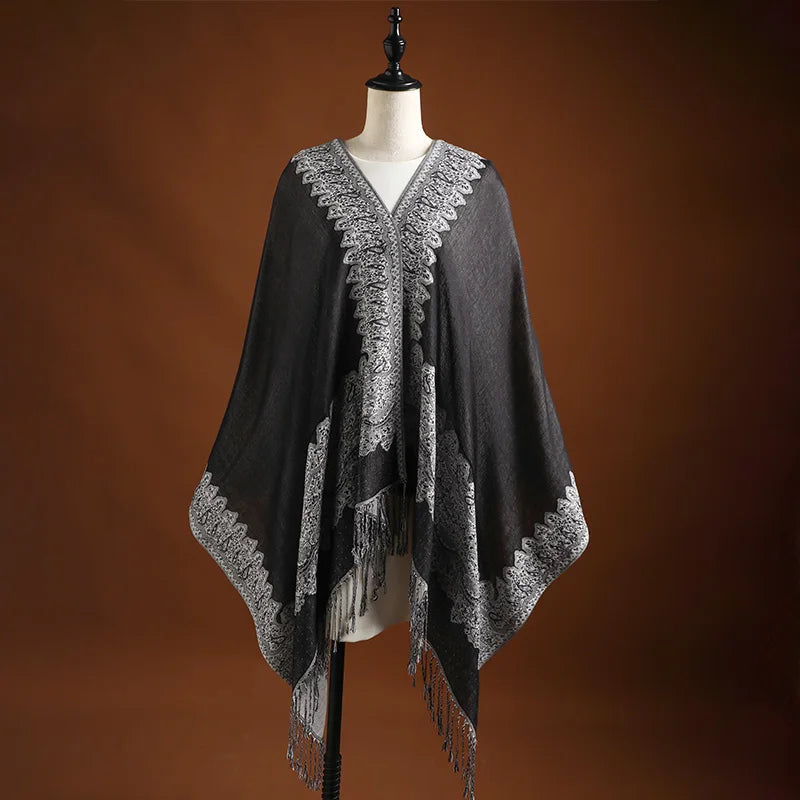 Elegance Paisley Winter Shawl