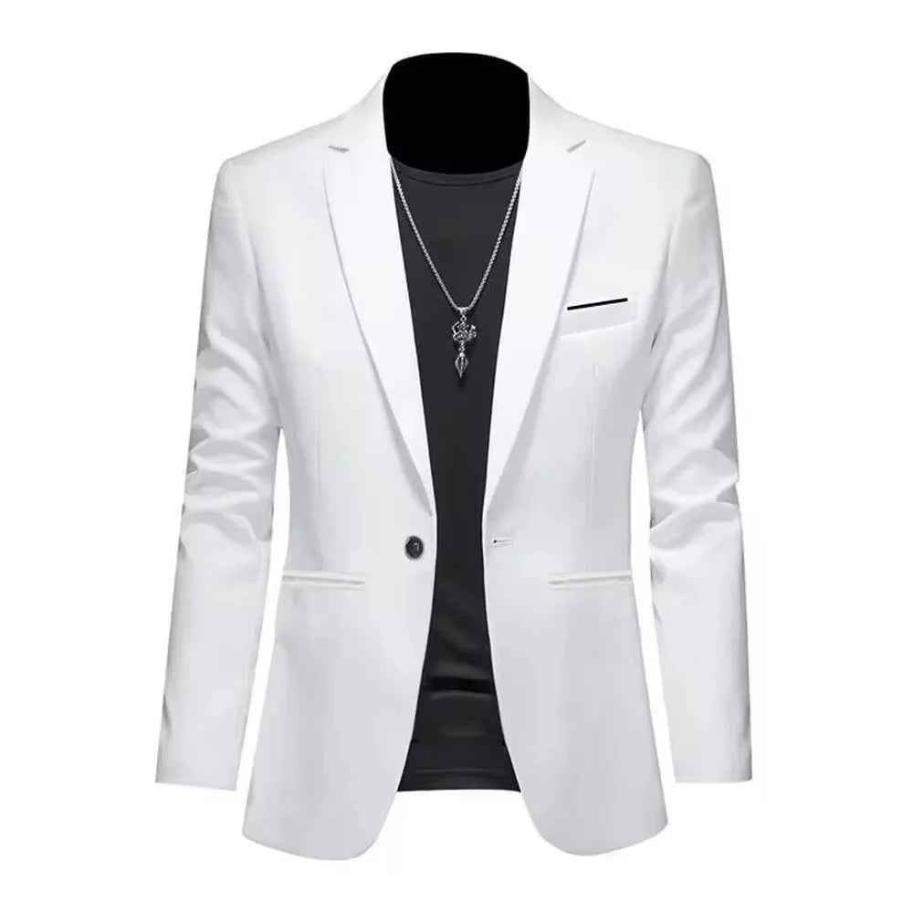 EliteFit Men's Trendy Casual Suit Jacket