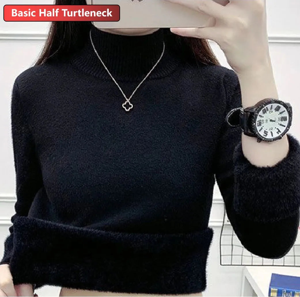 VelvaKnit Luxe Turtleneck