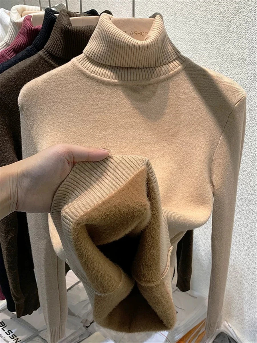 VelvaKnit Luxe Turtleneck