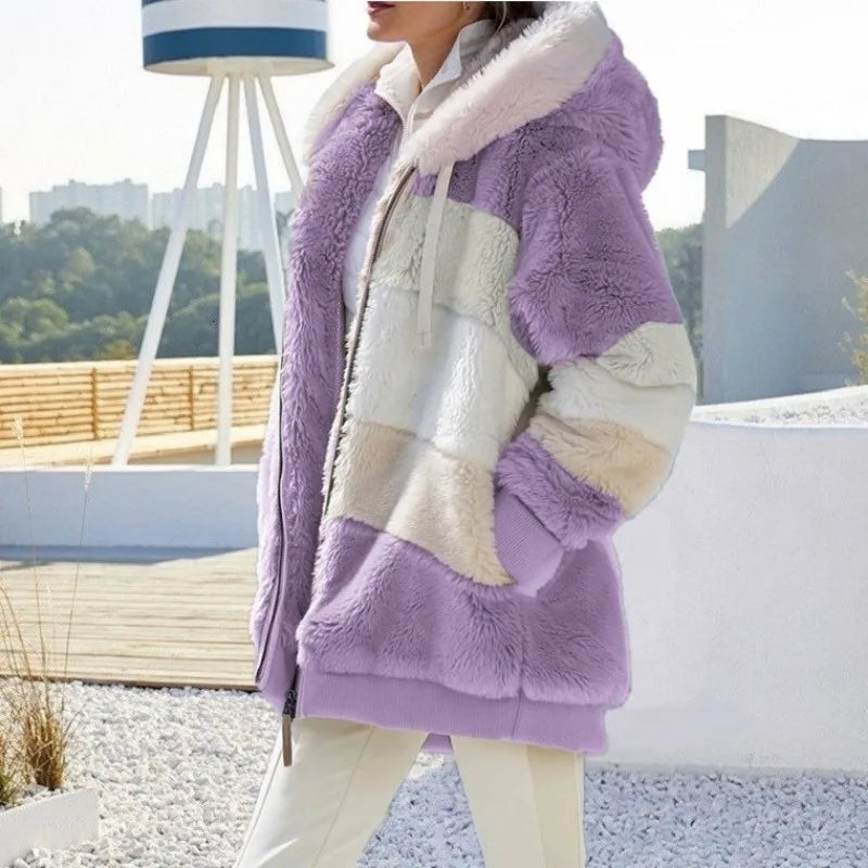 CozyChic Oversized Hooded Jacket