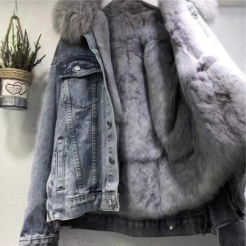 ChillGuard Fleece-Lined Denim Jacket