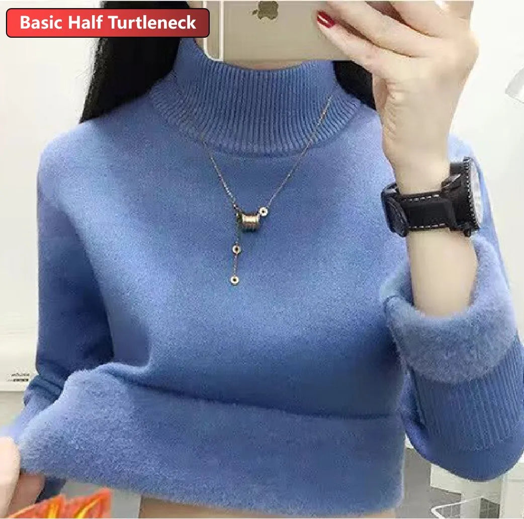 VelvaKnit Luxe Turtleneck