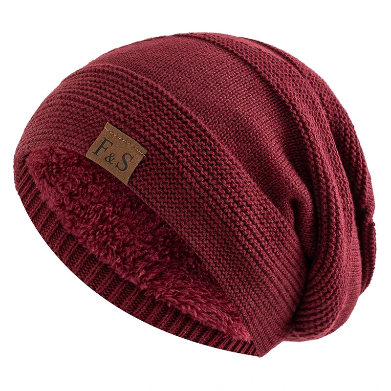 CozyFur - Unisex Slouchy Winter Beanie