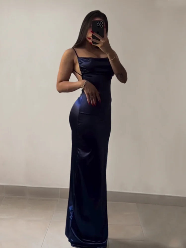 Spice Chic - Halter Neck Cross-Border Dress