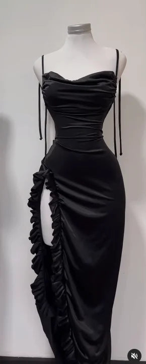 Spice Chic - Halter Neck Cross-Border Dress
