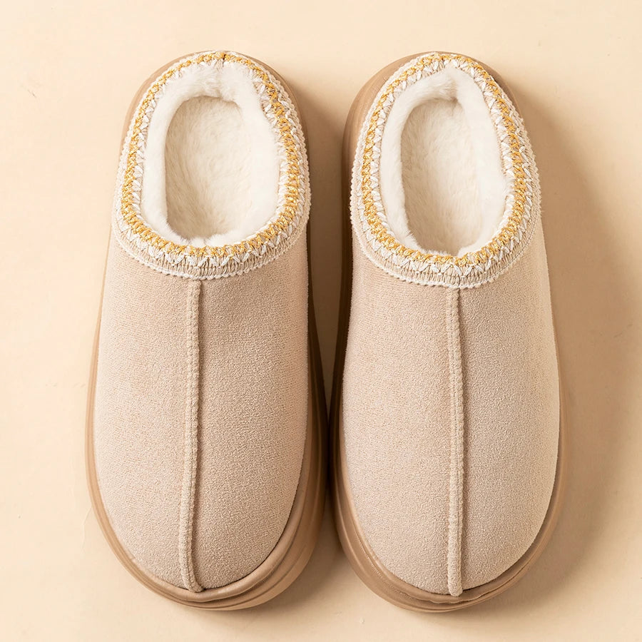CozyStep Fuzzy Winter Slippers