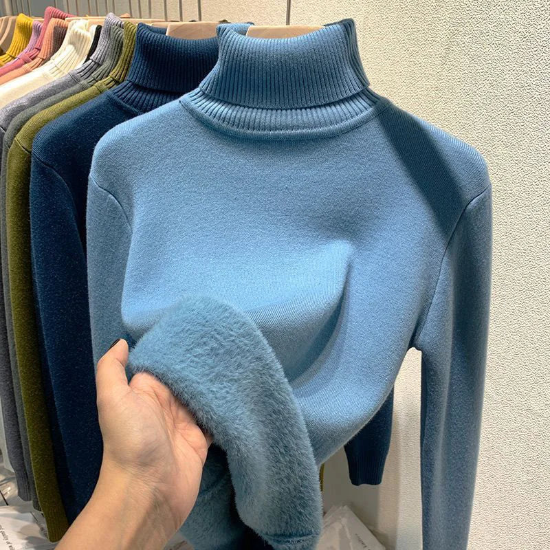 VelvaKnit Luxe Turtleneck