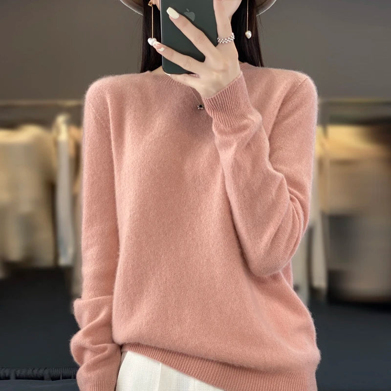 Luxurious 100% Merino Wool Cashmere Sweater