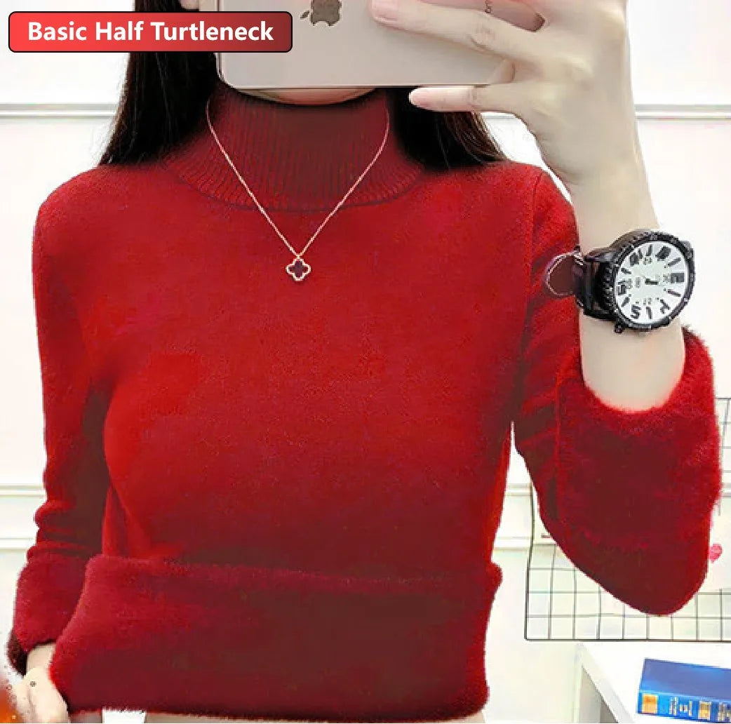 VelvaKnit Luxe Turtleneck