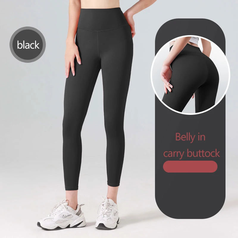 SculptFlex - High-Waist Ribbed Yoga Leggings