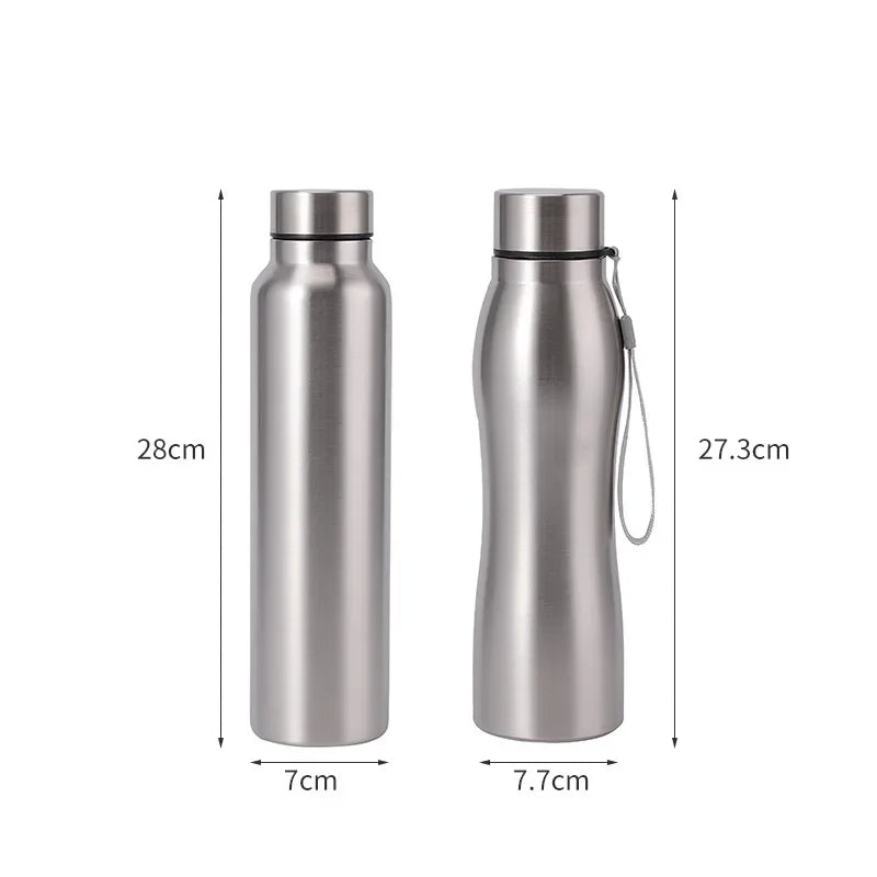 Stainless Steel 1000ml Sport Water Bottle