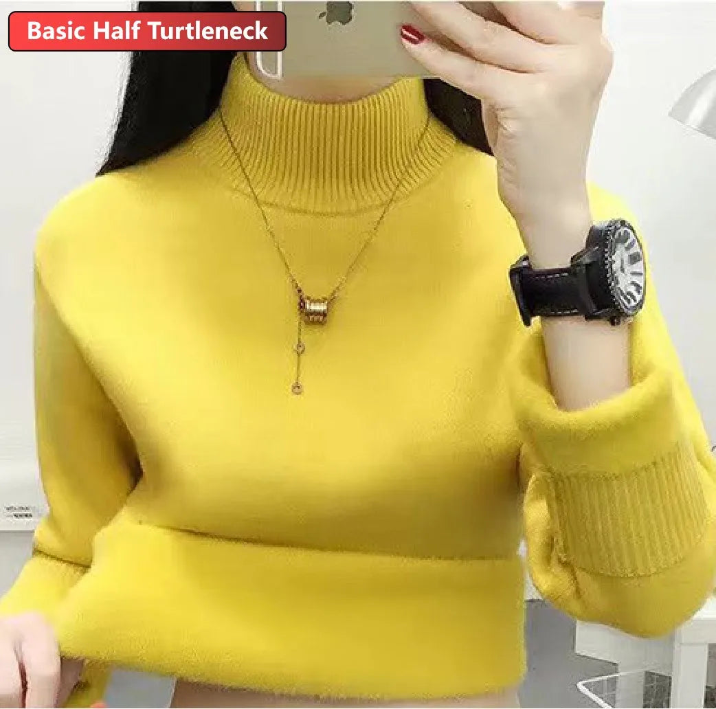 VelvaKnit Luxe Turtleneck