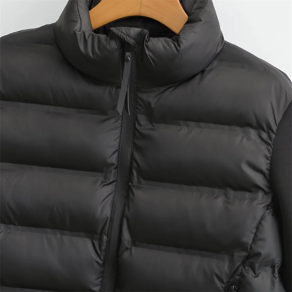 VibeFusion Spliced Short Jacket