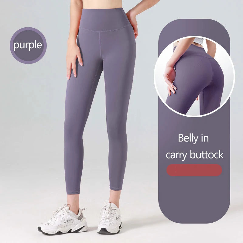 SculptFlex - High-Waist Ribbed Yoga Leggings