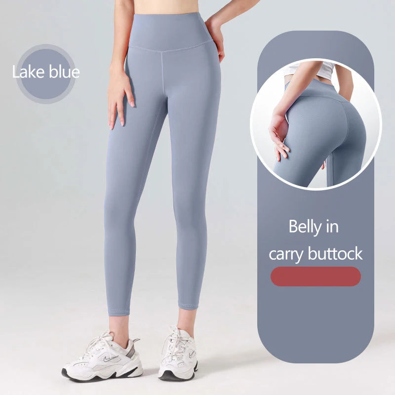 SculptFlex - High-Waist Ribbed Yoga Leggings