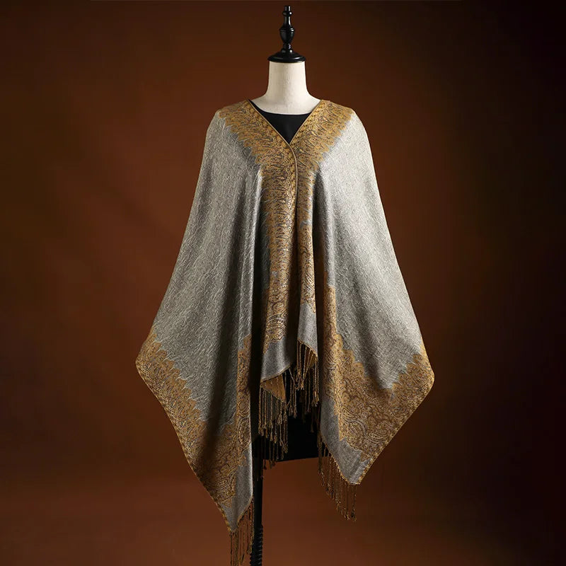 Elegance Paisley Winter Shawl
