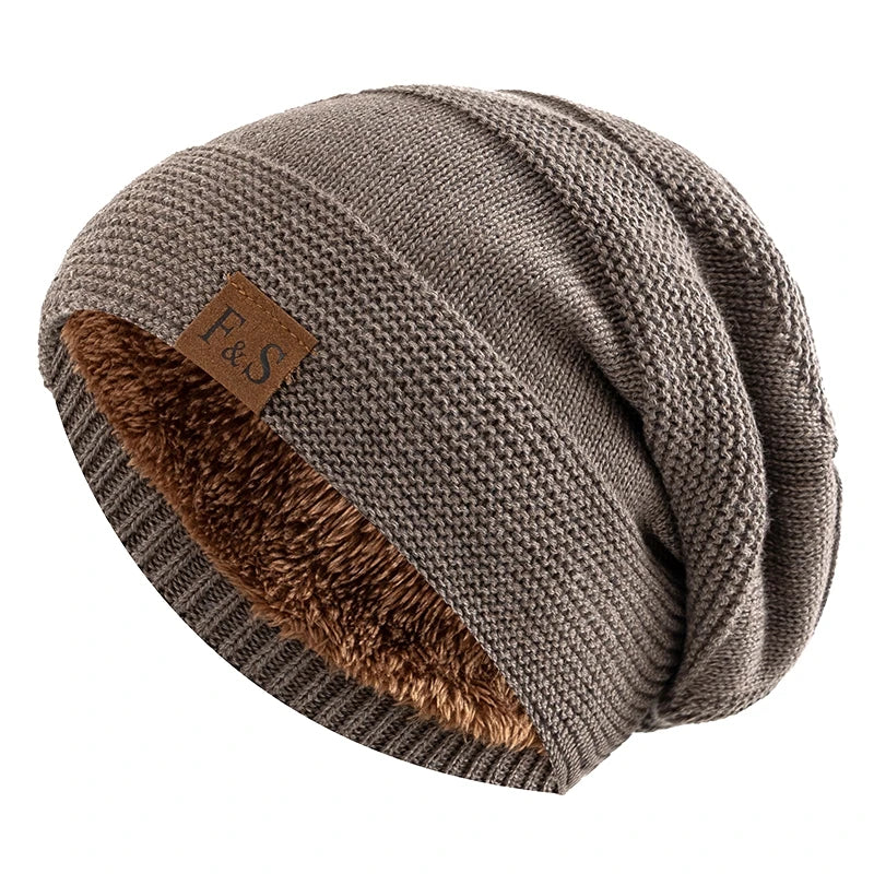 CozyFur - Unisex Slouchy Winter Beanie