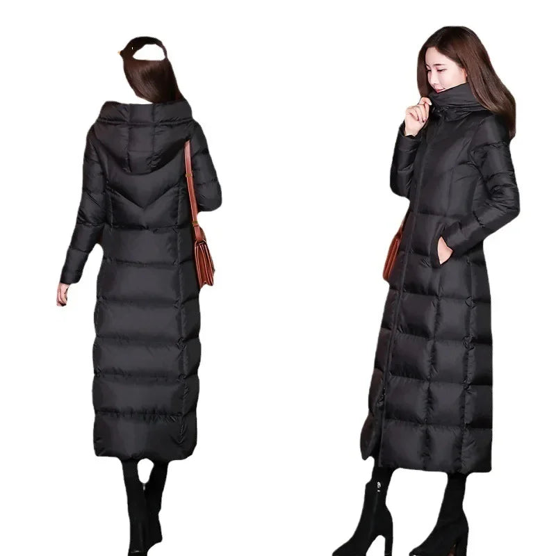 WinterSilk Women's Down-Cotton Padded Long Coat