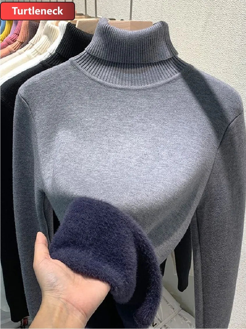 VelvaKnit Luxe Turtleneck